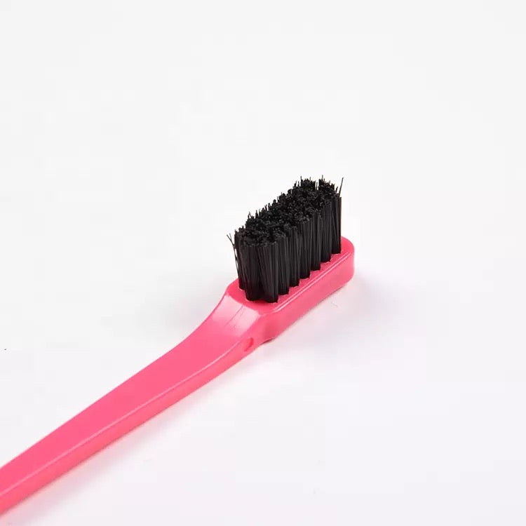 Ruby Pink double-sided edge brush
